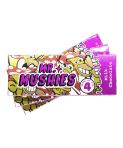 Mr Mushies Milk Chocolate Bar 4g